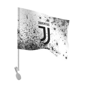 Флаг для автомобиля с принтом JUVENTUS / ЮВЕНТУС в Кировске, 100% полиэстер | Размер: 30*21 см | ball | club | dtynec | foot | football | italy | juventus | logo | ronaldo | sport | team | дибала | италия | клуб | лого | логотип | логотипы | огмутегы | роналдо | сборная | символ | символы | спорт | форма | футбол | футболист | футболисту | 