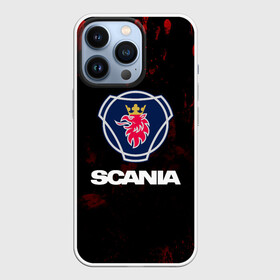 Чехол для iPhone 13 Pro с принтом Scania в Кировске,  |  | Тематика изображения на принте: scania | автобус | грузовик | дальнобой | дальнобойщик | лев | скания | фура | шведское авто