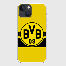Чехол для iPhone 13 mini с принтом BORUSSIA DORTMUND в Кировске,  |  | borussia | bundesliga | football | germani | sport | бундеслига | германия | желтый | логотип | спорт | футбол