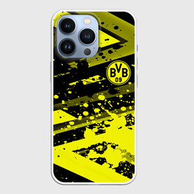 Чехол для iPhone 13 Pro с принтом Borussia Dortmund в Кировске,  |  | borussia | bvb | dortmund | fifa | football | soccer | uefa | боруссия | германия | клуб | лига | матч | мяч | спорт | уефа | фифа | футбол | шмельцер