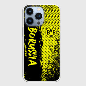 Чехол для iPhone 13 Pro с принтом Borussia Dortmund в Кировске,  |  | borussia | bvb | dortmund | fifa | football | soccer | uefa | боруссия | германия | клуб | лига | матч | мяч | спорт | уефа | фифа | футбол | шмельцер