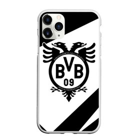 Чехол для iPhone 11 Pro Max матовый с принтом FC Borussia в Кировске, Силикон |  | football | germany | sancho dortmund | soccer | бавария | боруссия | дортмунд | лига чемпионов | псж | футбол | холанд | эрлинг холанд