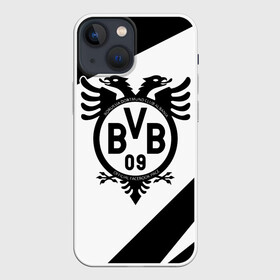 Чехол для iPhone 13 mini с принтом FC Borussia в Кировске,  |  | football | germany | sancho dortmund | soccer | бавария | боруссия | дортмунд | лига чемпионов | псж | футбол | холанд | эрлинг холанд