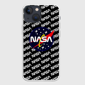 Чехол для iPhone 13 mini с принтом NASA в Кировске,  |  | logo | logo nasa | nasa | space | америка | арт | космос | лого | лого наса | логотип | логотип наса | наса | спэйс