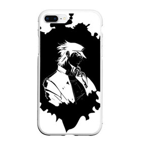 Чехол для iPhone 7Plus/8 Plus матовый с принтом JoJo Bizarre Adventure в Кировске, Силикон | Область печати: задняя сторона чехла, без боковых панелей | battle | blood | crusaders | dio | giorno | giovanna | jojo | jojos | jotaro | killer queen. wind | manga | ora | stardust | vento aureo | джо джо | манга | ора