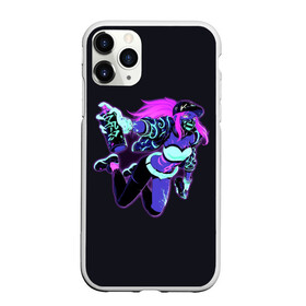 Чехол для iPhone 11 Pro Max матовый с принтом Neon Girl в Кировске, Силикон |  | blue | cyberpunk2077 | girl | girls | neon | неон | неоновая девушка