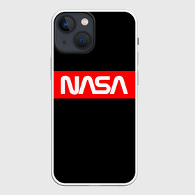 Чехол для iPhone 13 mini с принтом NASA в Кировске,  |  | logo | logo nasa | nasa | space | америка | арт | космос | лого | лого наса | логотип | логотип наса | наса | спэйс