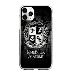 Чехол для iPhone 11 Pro матовый с принтом Академия Амбрелла в Кировске, Силикон |  | the umbrella academy | umbrella | академия амбрелла | амбрелла | герб | зонтик | комиксы