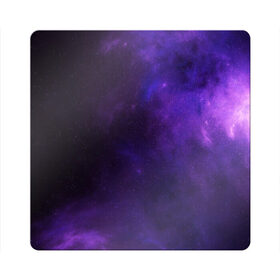 Магнит виниловый Квадрат с принтом Фиолетовая звезда в Кировске, полимерный материал с магнитным слоем | размер 9*9 см, закругленные углы | Тематика изображения на принте: арт | звезда | звёзды | карлик | космос | облако | синий | сияние | темный | фиолетовый | черный | яркая | яркие цвета