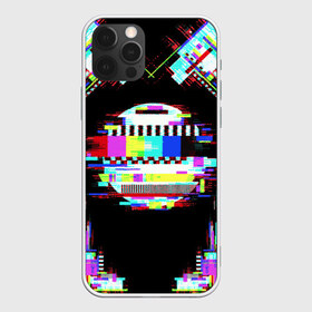 Чехол для iPhone 12 Pro Max с принтом Glitch VHS в Кировске, Силикон |  | glitch | rgb | vhs | помехи | разноцветный | шум