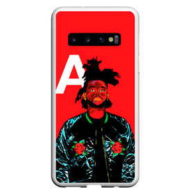 Чехол для Samsung Galaxy S10 с принтом TheWeeknd в Кировске, Силикон | Область печати: задняя сторона чехла, без боковых панелей | abel | makkonen | rap | tesfaye | the weekend | theweeknd | weeknd | абель | макконен | рэп | тесфайе