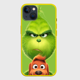 Чехол для iPhone 13 с принтом Гринч в Кировске,  |  | grinch | гринч | монстр | персонаж | собачка | чудище