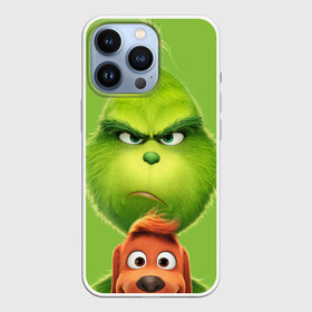 Чехол для iPhone 13 Pro с принтом Гринч в Кировске,  |  | grinch | гринч | монстр | персонаж | собачка | чудище