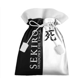 Подарочный 3D мешок с принтом Sekiro: Shadows Die Twice 1 в Кировске, 100% полиэстер | Размер: 29*39 см | sekiro | shadows | логотип | секиро | япония
