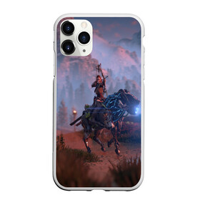 Чехол для iPhone 11 Pro матовый с принтом Horizon Zero Dawn в Кировске, Силикон |  | aloy | antasy girl | art | artwork | digital art | fantasy | horizon | horizon: zero dawn | landscape | tallneck | warrior fantasy | weapon | zero dawn