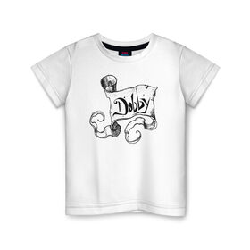 Детская футболка хлопок с принтом Dobby в Кировске, 100% хлопок | круглый вырез горловины, полуприлегающий силуэт, длина до линии бедер | dobby | harry potter | vdosadir | гарри поттер | джоан роулинг | добби