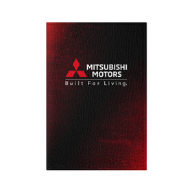 Обложка для паспорта матовая кожа с принтом MITSUBISHI / МИТСУБИСИ в Кировске, натуральная матовая кожа | размер 19,3 х 13,7 см; прозрачные пластиковые крепления | Тематика изображения на принте: auto | lancer | logo | mitsubishi | mitsubisi | moto | motors | outlander | pajero | sport | авто | аутлендер | лансер | лого | логотип | марка | митсубиси | митсубиши | мото | моторс | паджеро | серия | символ | символы | спорт | ьшеыгишырш