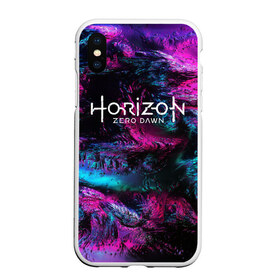 Чехол для iPhone XS Max матовый с принтом HORIZON ZERO DAWN (S) в Кировске, Силикон | Область печати: задняя сторона чехла, без боковых панелей | aloy | antasy girl | art | artwork | digital art | fantasy | horizon | horizon: zero dawn | landscape | tallneck | warrior fantasy | weapon | zero dawn