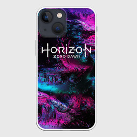 Чехол для iPhone 13 mini с принтом HORIZON ZERO DAWN (S) в Кировске,  |  | aloy | antasy girl | art | artwork | digital art | fantasy | horizon | horizon: zero dawn | landscape | tallneck | warrior fantasy | weapon | zero dawn