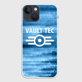 Чехол для iPhone 13 mini с принтом VAULT TEC в Кировске,  |  | bethesda | bethesda game studios | fallout | fallout 4 | game | vault   tec | vault boy | игры | постапокалипсис | убежище 101