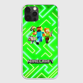 Чехол для iPhone 12 Pro Max с принтом Майнкрафт Minecraft в Кировске, Силикон |  | Тематика изображения на принте: alex | creeper | dungeons | minecraft | piggy | steve | алекс | бой | гаст | герои | детские | зелень | зомби | крипер | логотипигры | майнкрафт | мобы | неоновый | песочница | пигги | пиксельный | подземелья | популярные