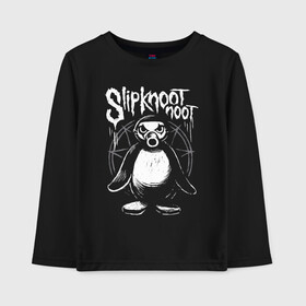 Детский лонгслив хлопок с принтом Slipknot Slipkoot Noot в Кировске, 100% хлопок | круглый вырез горловины, полуприлегающий силуэт, длина до линии бедер | corer taylor | fan | merch | music | noot noot | nu metal | satan | slipknot | звезда | кори | мерч | музыка | нью метал | пародия | пентаграма | пентаграмма | петля | прикол | сатана | сатанизм | слипкнот | слипнот | тейлор | тэйлор