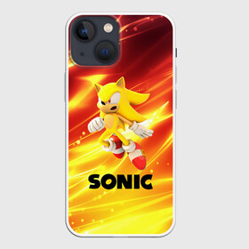 Чехол для iPhone 13 mini с принтом SONIC в Кировске,  |  | hedgehog | metal sonic | silver | silver the hedgehog | sonic | sonic boom | sonic the hedgehog | ёж сонник | игры | соник | фильмы