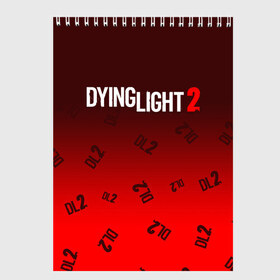 Скетчбук с принтом DYING LIGHT 2 ДАИНГ ЛАЙТ в Кировске, 100% бумага
 | 48 листов, плотность листов — 100 г/м2, плотность картонной обложки — 250 г/м2. Листы скреплены сверху удобной пружинной спиралью | Тематика изображения на принте: dying | dying light 2 | dyinglight 2 | dyinglight2 | game | games | horror | light | survival | zombie | выживание | даинг | даинг лайт 2 | даинглайт 2 | даинглайт2 | зомби | игра | игры | лайт | лого | логотип | логотипы | свет | символ | символы
