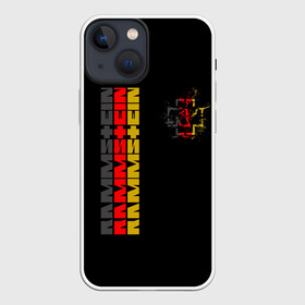 Чехол для iPhone 13 mini с принтом RAMMSTEIN в Кировске,  |  | amerika | art | germany | logo | rammstein | rock | till lindemann | арт | германия | группа | логотип | музыка | немецкая группа | немцы | песня | раммштайн | рамштайн | рок