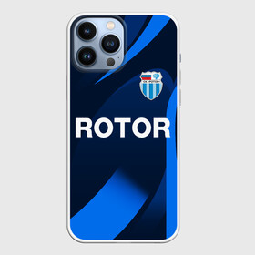 Чехол для iPhone 13 Pro Max с принтом РОТОР Волгоград в Кировске,  |  | fc | football club | rotor | rotor volgograd | sport | vlg | volgograd | волгоград | ротор | ротор волгоград | униформа | фирменые цвета | фк | форма | футбольная | футбольная форма ротор