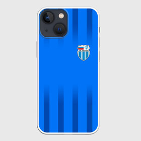 Чехол для iPhone 13 mini с принтом РОТОР Волгоград в Кировске,  |  | fc | football club | rotor | rotor volgograd | sport | vlg | volgograd | волгоград | ротор | ротор волгоград | униформа | фирменые цвета | фк | форма | футбольная | футбольная форма ротор