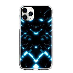 Чехол для iPhone 11 Pro Max матовый с принтом Neon Lights в Кировске, Силикон |  | blue | cyberpunk2077 | girl | neon | неон | неоновая