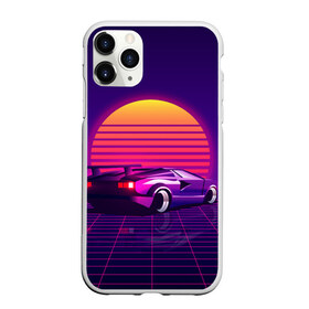 Чехол для iPhone 11 Pro Max матовый с принтом Ретро Футуризм в Кировске, Силикон |  | cyberpunk | lamborgini | retrowave | vaporwave | закат | киберпанк | лмборгини | машина | машина в закате | машина на фоне заката | ночь | ретро | ретро футуризм