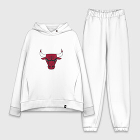 Женский костюм хлопок Oversize с принтом Chicago Bulls в Кировске,  |  | jordan | michael | michael jordan | баскетбол | джордан | майкл | стиль