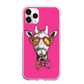 Чехол для iPhone 11 Pro Max матовый с принтом жираф в очках в Кировске, Силикон |  | Тематика изображения на принте: графика | животное | жираф | очки | ретро | рисунок жирафа | розовый | сердечки | солнечные очки | хипстер