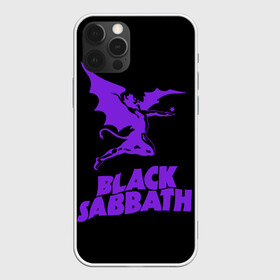 Чехол для iPhone 12 Pro с принтом Black Sabbath в Кировске, силикон | область печати: задняя сторона чехла, без боковых панелей | black sabbath | hard rock | heavy metal | блэк сабат | группы | метал | музыка | оззи осборн | рок | хард рок | хэви метал