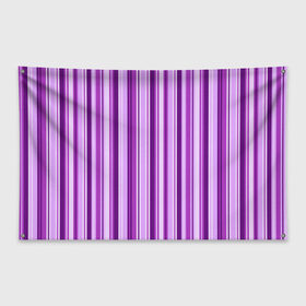 Флаг-баннер с принтом Фиолетово-чёрные полосы в Кировске, 100% полиэстер | размер 67 х 109 см, плотность ткани — 95 г/м2; по краям флага есть четыре люверса для крепления | вертикальные полосы | вертикальный рисунок | линии | полосы | розовый | светлый | темный | фиолетовый | черный
