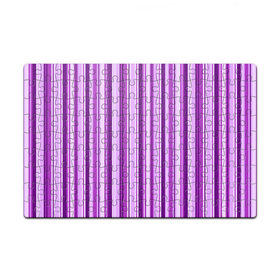 Пазл магнитный 126 элементов с принтом Фиолетово-чёрные полосы в Кировске, полимерный материал с магнитным слоем | 126 деталей, размер изделия —  180*270 мм | Тематика изображения на принте: вертикальные полосы | вертикальный рисунок | линии | полосы | розовый | светлый | темный | фиолетовый | черный