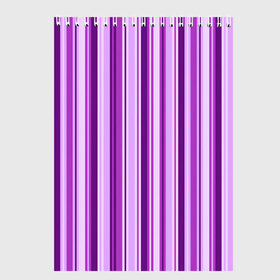Скетчбук с принтом Фиолетово-чёрные полосы в Кировске, 100% бумага
 | 48 листов, плотность листов — 100 г/м2, плотность картонной обложки — 250 г/м2. Листы скреплены сверху удобной пружинной спиралью | вертикальные полосы | вертикальный рисунок | линии | полосы | розовый | светлый | темный | фиолетовый | черный