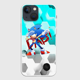 Чехол для iPhone 13 mini с принтом SONIC DAB в Кировске,  |  | hedgehog | metal sonic | silver | silver the hedgehog | sonic | sonic boom | sonic the hedgehog | ёж сонник | игры | соник | фильмы