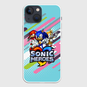 Чехол для iPhone 13 mini с принтом SONIC в Кировске,  |  | hedgehog | metal sonic | silver | silver the hedgehog | sonic | sonic boom | sonic the hedgehog | ёж сонник | игры | соник | фильмы