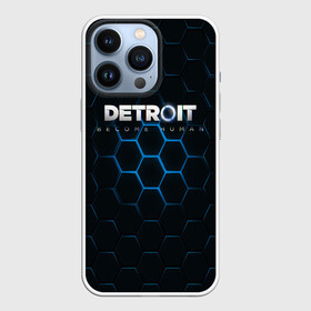 Чехол для iPhone 13 Pro с принтом DETROIT (S) в Кировске,  |  | android | connor | detroit become human | game | rk 800 | urban | будущее | город | детроит | игры | мир | роботы | технологии