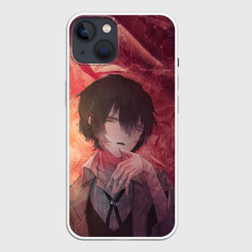 Чехол для iPhone 13 с принтом Dazai Osamu в Кировске,  |  | bungou stray dogs | dazai | dazai osamu | osamu | бродячие псы | великий | дазай | осаму