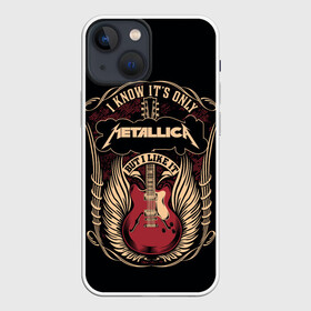 Чехол для iPhone 13 mini с принтом Metallica в Кировске,  |  | album | black | concert | heavy | kirk | metal | metallica | music | rock | tolls | джеймс хэтфилд | кирк хэмметт | клифф бёртон | ларс ульрих | метал | металлика | трэш