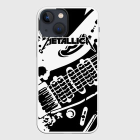 Чехол для iPhone 13 mini с принтом Metallica в Кировске,  |  | album | black | concert | heavy | kirk | metal | metallica | music | rock | tolls | джеймс хэтфилд | кирк хэмметт | клифф бёртон | ларс ульрих | метал | металлика | трэш