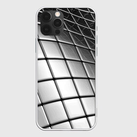 Чехол для iPhone 12 Pro Max с принтом Cell в Кировске, Силикон |  | cell | fashion | metal | pattern | клетка | металл | мода | узор