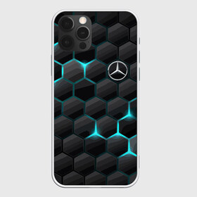 Чехол для iPhone 12 Pro Max с принтом Mercedes-Benz в Кировске, Силикон |  | cell | germany | mercedes benz | pattern | prestige | германия | мерседес | престиж | соты | узор