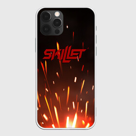 Чехол для iPhone 12 Pro с принтом Skillet band в Кировске, силикон | область печати: задняя сторона чехла, без боковых панелей | jen ledger | john cooper | skillet | skillet band | skillet feel invincible | skillet rise