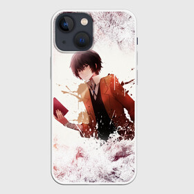 Чехол для iPhone 13 mini с принтом Дазай в Кировске,  |  | bungou stray dogs | dazai | dazai osamu | osamu | бродячие псы | великий | дазай | осаму