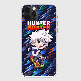 Чехол для iPhone 12 Pro с принтом Киллуа Hunter x Hunter в Кировске, силикон | область печати: задняя сторона чехла, без боковых панелей | anime | hunter | hunter x hunter | killua | zoldyck | аниме | зодиак | охотник | охотники